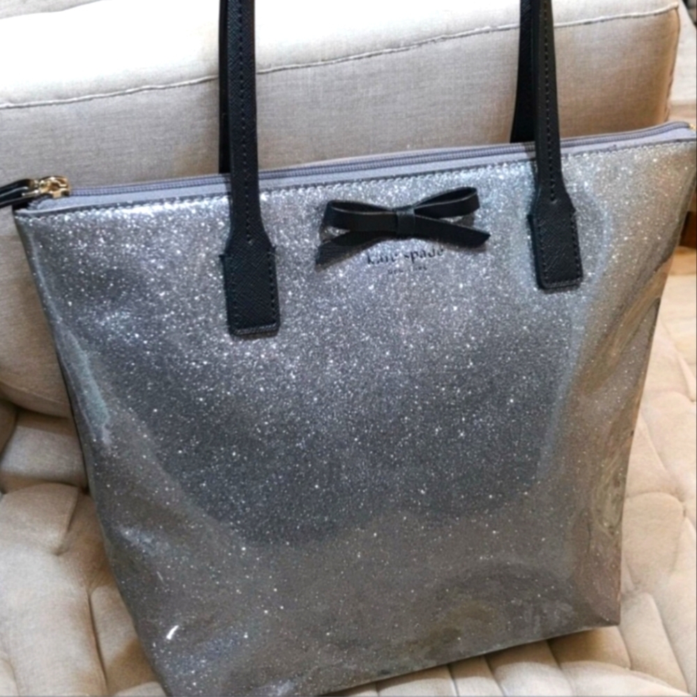 Kate Spade Glitter Mavis Street Jeralyn Tote NWOT - Picture 13 of 14